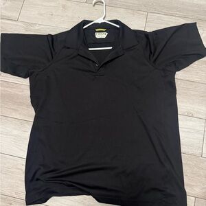 First Tactical Men's Black Polo Shirt